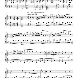 Bản nhạc Piano Happy Birthday hay cho sinh nhật