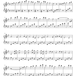 Futari No Kimochi Piano – Giai Điệu Nhẹ Nhàng Chạm Đến Cảm Xúc