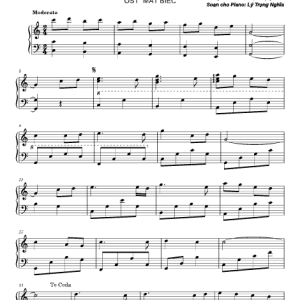 Từ Đó Piano Sheet Chuẩn Dễ Chơi Cho Người Mới